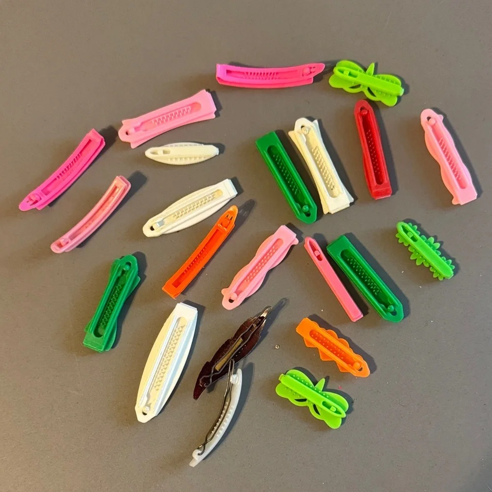 Vintage Colorful Kids Hair Accessories Set